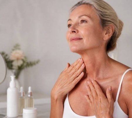 Comment prendre soin de son cou et de son décolleté après 50 ans : gestes beauté, soins ciblés et astuces anti-âge